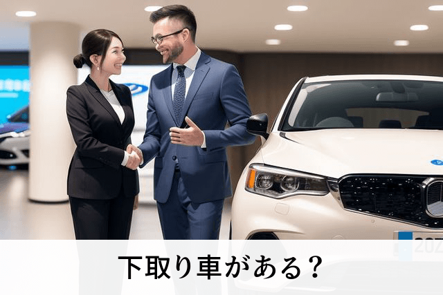 下取り車がある?