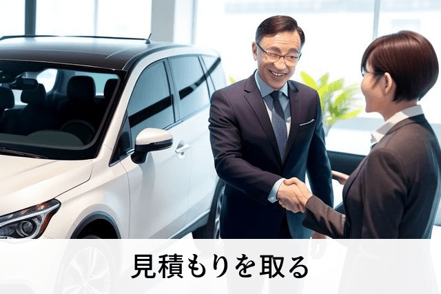 見積もりを取る