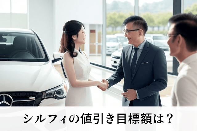 シルフィの値引き目標額は?
