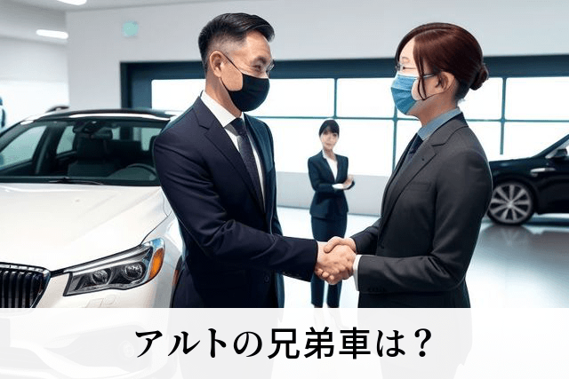 アルトの兄弟車は?