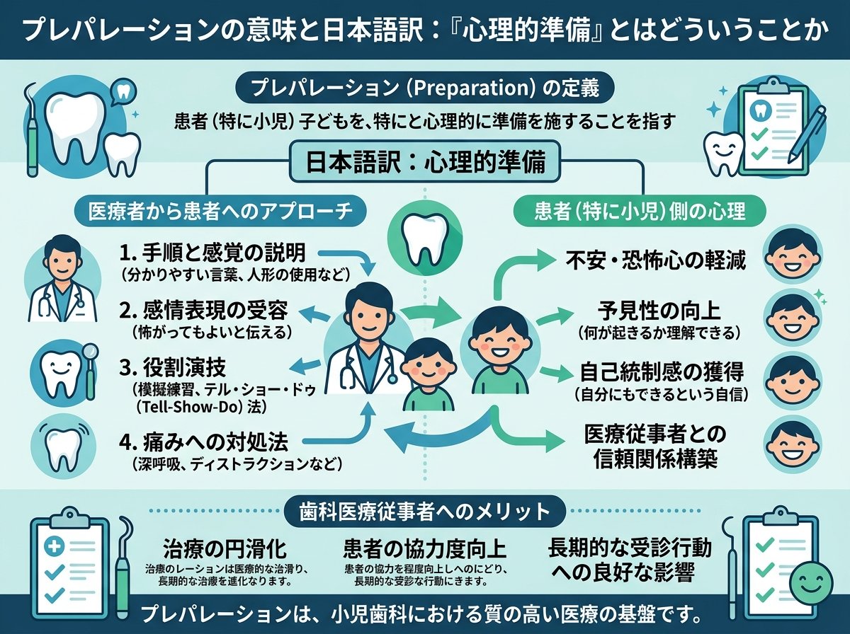 プレパレーションの意味と日本語訳:「心理的準備」とはどういうことか